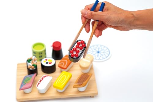 Woodypuddy First Pretend Play Special Sushi Set, Magnetic Wooden Toy, Educational Toy, Pretend Play, Woodypuddy