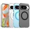 Magnetic Case For Google Pixel 10 Pro XL Cover Wireless Charging Candy Colors Transparent Shell Coque