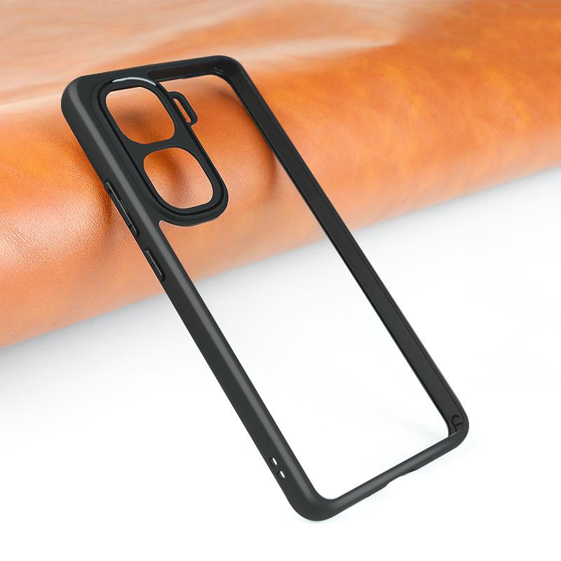 

Для чехла ViVo iQOO Neo10 Чехол ViVo iQOO Neo 10 Мягкий TPU Рамка PC Бампер Щит Защитные Задние Чехлы для Телефона На iQOO Neo10 Funda For iQOO Neo10&China Version чёрный