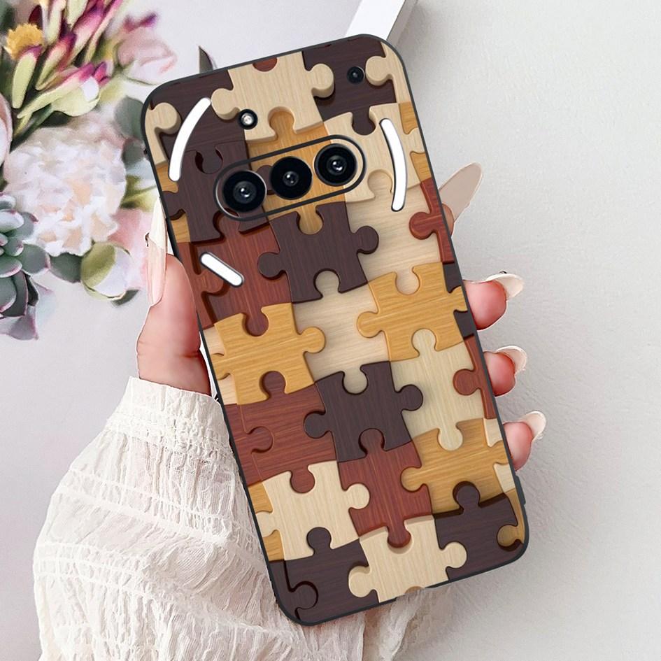 For Nothing Phone 3A 2025 Case A059 Fashion Flower Cats Cartoon Silicone Soft Shockproof Cover For Nothing Phone3A 3A Pro Bumper