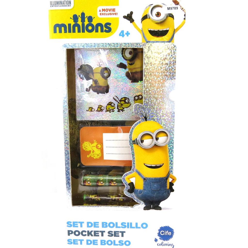 Minions [M9789] - Set papeterie 'Minions' (22 pièces)