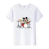 Summer Short Sleeve T-shirt Unisex Cartoon Tshirt Tops Oversized Tee Mickey Mouse Graphic Clothes