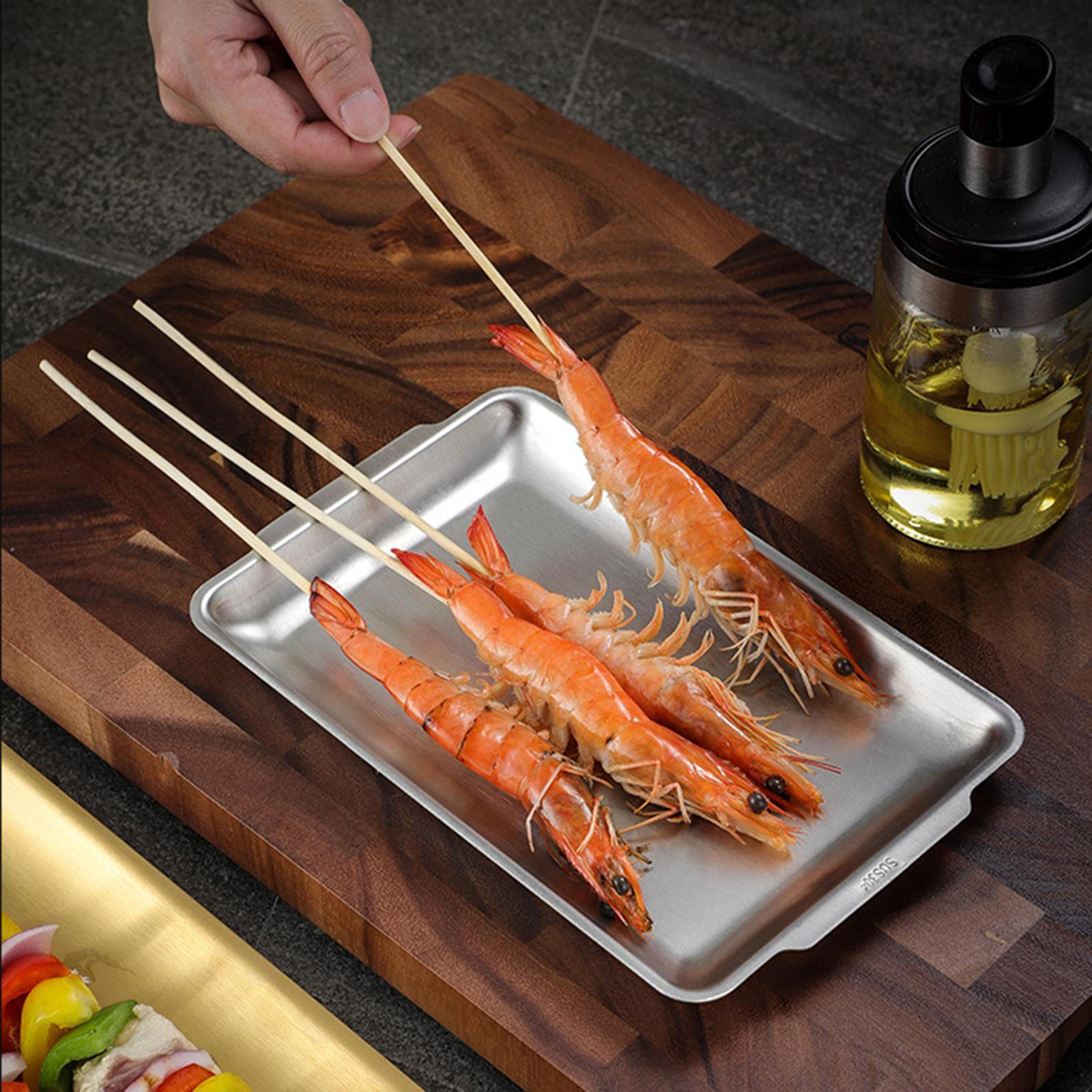 

Декоративный органайзер-лоток для сервировки из нержавеющей стали для коммерческого использования 32x16cm