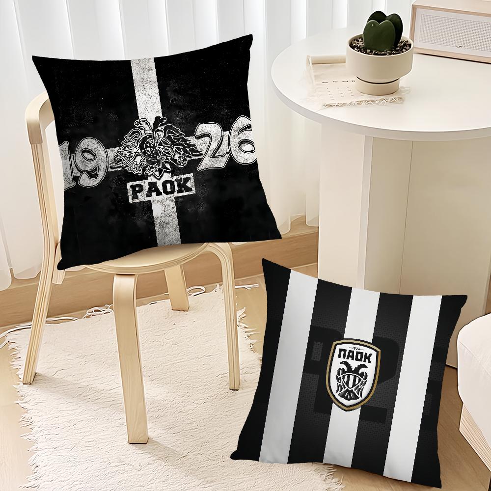 Piłka nożna T-Saloniki P-Paok Poszewka na poduszkę Pokój dzienny Wezgłowie Biuro Poduszka Sypialnia Poduszka Sofa Poduszka na drzemkę