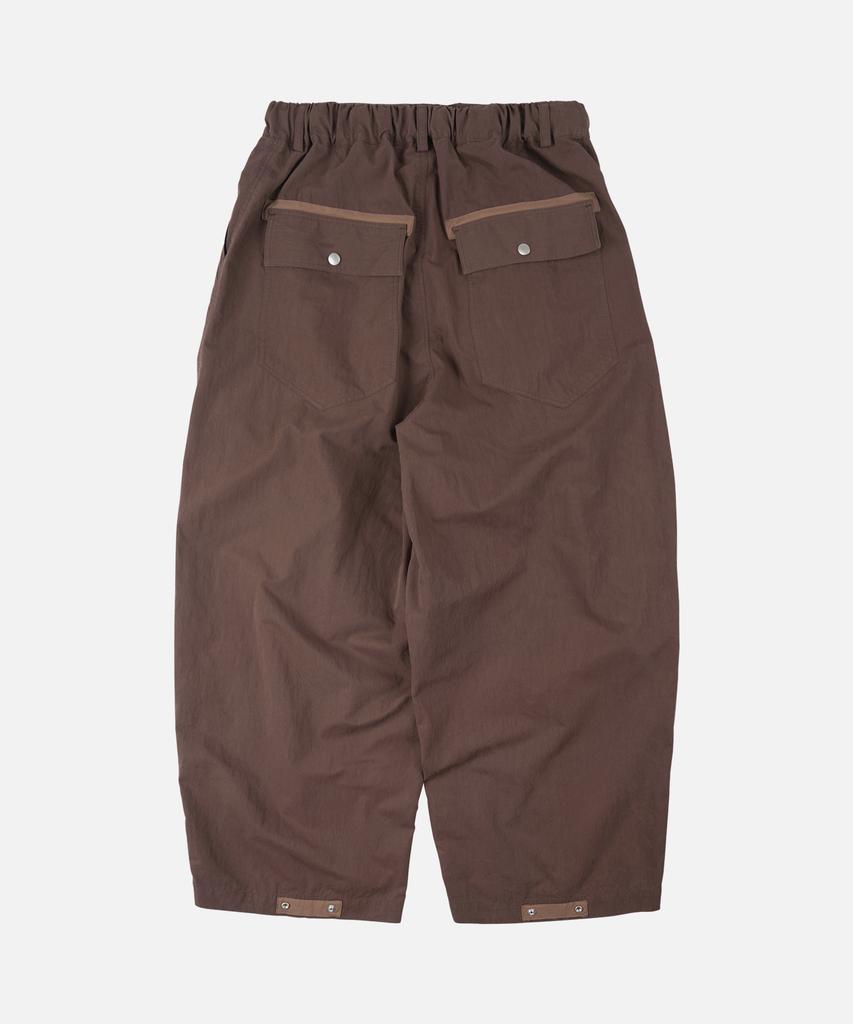 FRIZMWORKS Fold Fatigue Wide Pants _ Brown