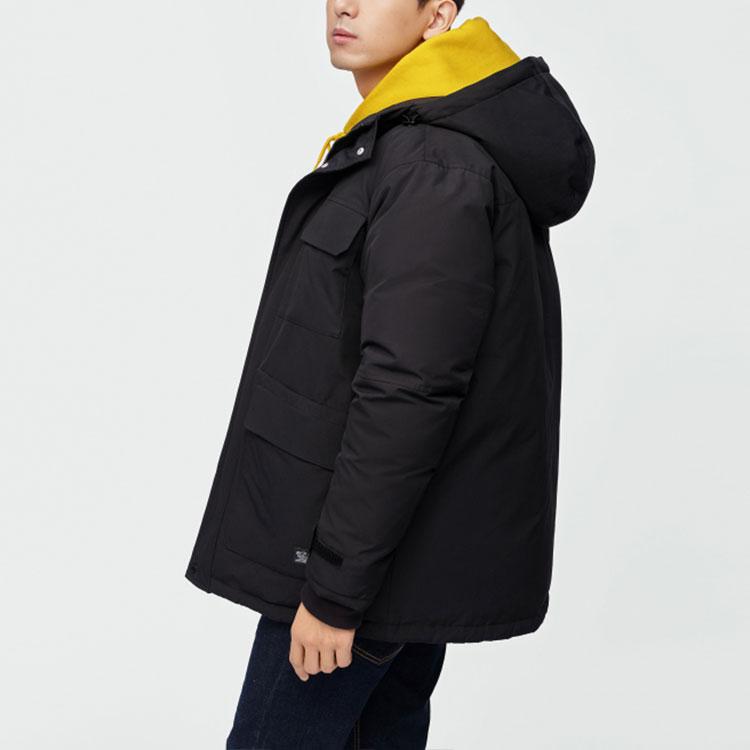 Levis Μπλούζα Φούτερ με Κουκούλα Μονόχρωμη Ανδρική Τοπ Κίτρινο A1008-0001