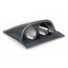 Universal Black Carbon Fiber 2 Inch 52mm Dash Board Dual Triple Gauge Pod Color Gauge Holder Mount Holder