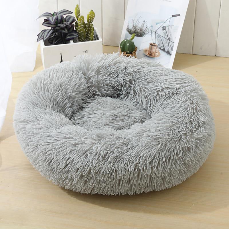 fluffy dog bed