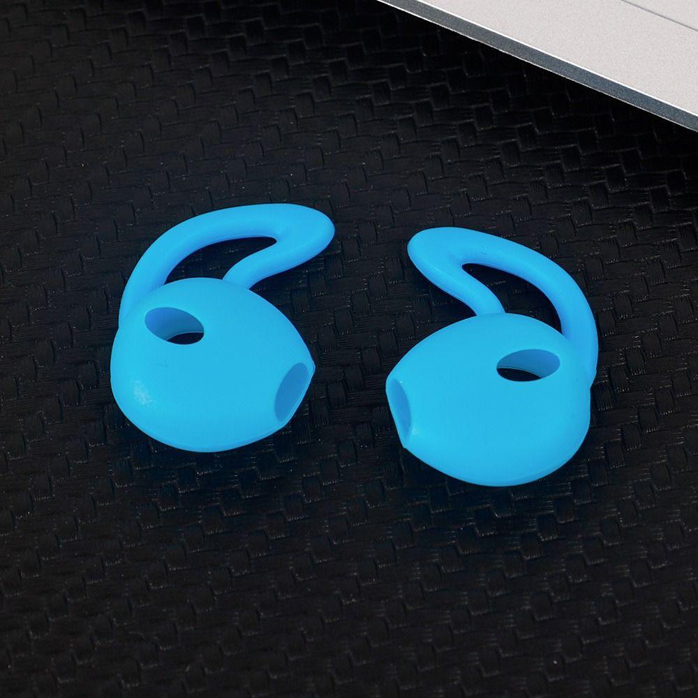 1 Pair Anti Drop Silicone Earbud Covers Silicone Earphone Holder Headphone Sleeve   Running