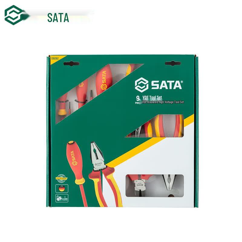 SATA 09262 VDE Insulated 9-Piece Tool Set 9-Piece