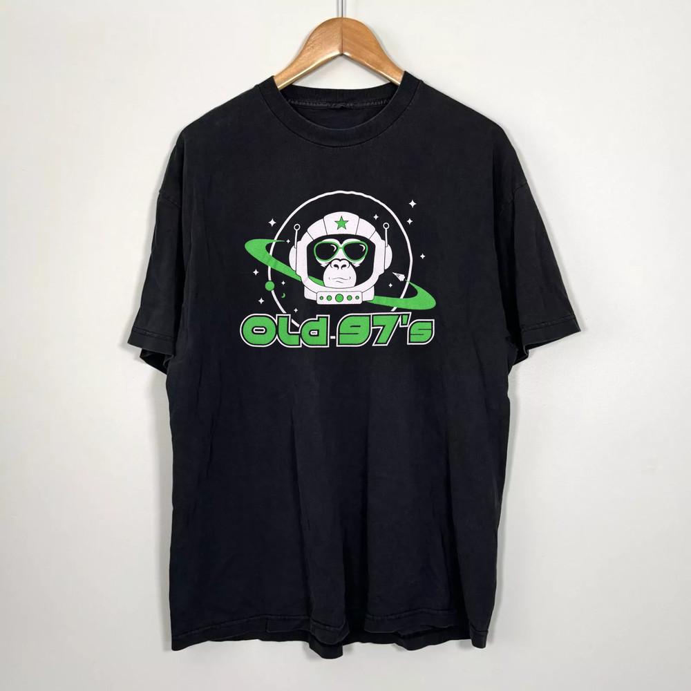 

Collection Old 97’s Band Space Monkey Black T Shirt All Size S5Xl KK325 Unisex T-Shirt S