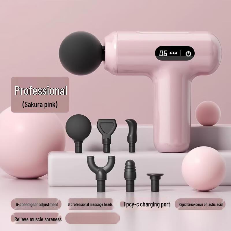 TLXT Mini Percussion Massage Gun CN Plug (adapter Included)