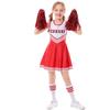 Lala Cheerleader Kleider Set Mit Blumen Socken Damen Fußball Baby Kostüm Tanzkleidung