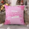 Minaj-Singer Pink Friday Pillow Case Comfort Sofa Bed Silky Elegant Invisible Zipper Decorative Cushion Cover
