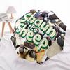 1pc Sheep Shaun Automatic Folding Umbrella, Portable Collapsible Design, Casual Outdoor Accessory L1127126