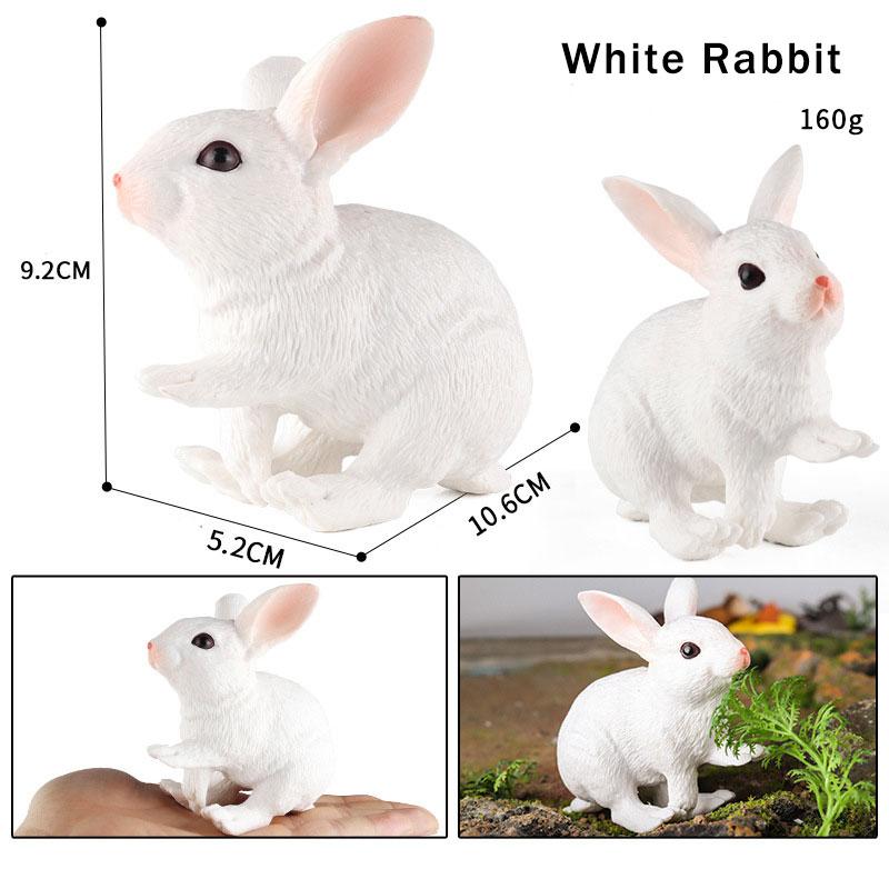 

19 стилей, имитация животного, модель дикого твердого пластика, слона, носорога, бурого медведя, тигра, льва, леопарда, лошади, модель игрушки, украшения white rabbit