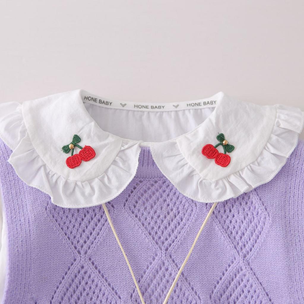 Dětská ležérní souprava s dlouhým rukávem, pohodlné každodenní oblečení