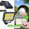 Multifunctional Solar Lamp Outdoor Garden Decoration Solar LED Light Waterproof Sunlight Powered Spotlight with Motion Sensor