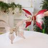 with Clip Christmas Butterflies Ornaments Christmas Tree Decoration  New Year Celebration