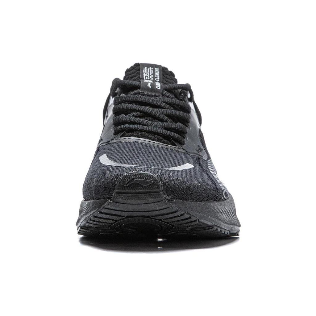 Li Ning Yue Ying Element Rebound Cushioning Low Top Running Shoes Women Running Shoes Black ARHT060-2
