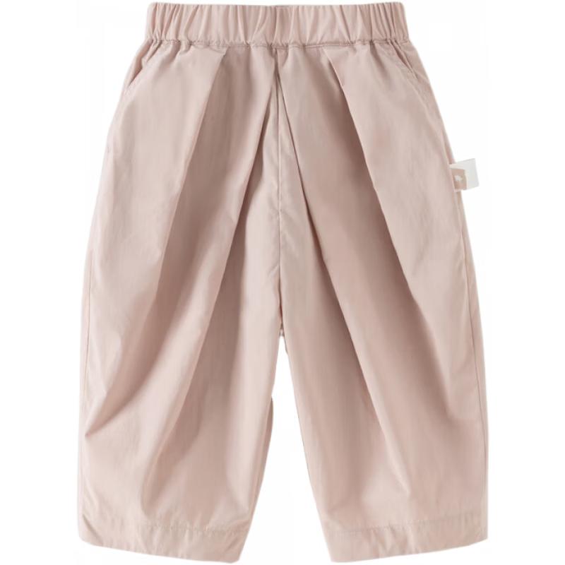 DAVE&BELLA Kids' Summer Cropped Casual Pants