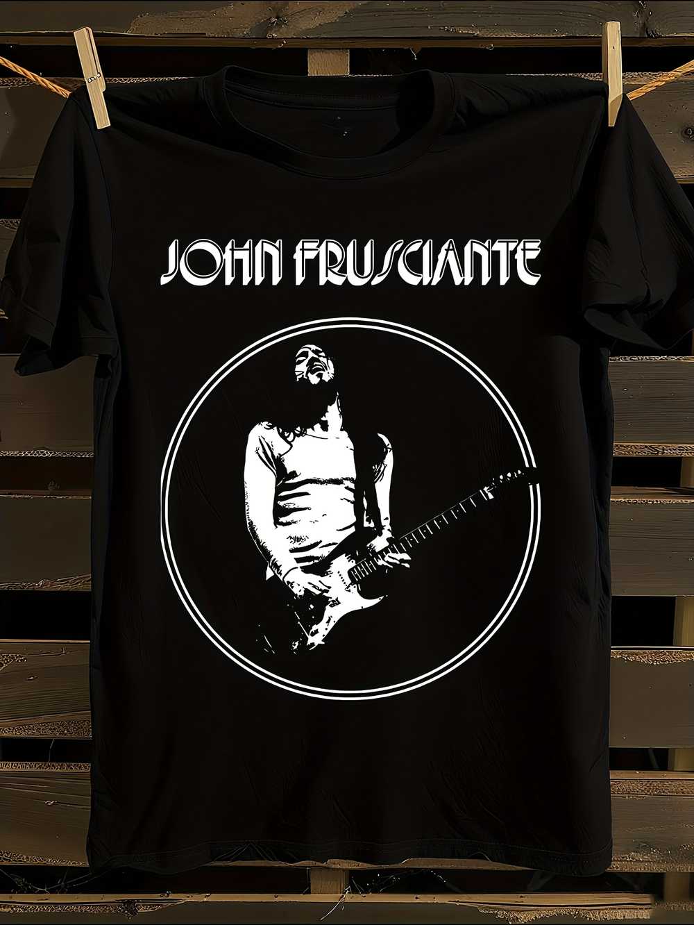 

s Josh Klinghoffer Signature Guitar T-Shirt Mens Tshirt Womens Tshirts with Letters Print Short Sleeves T-Shirt Casual Street Tee Shirt Top XL