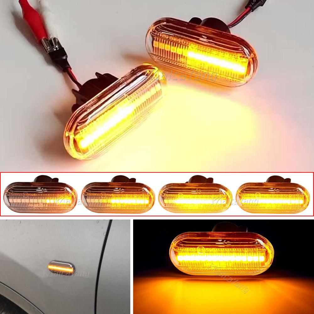 For Renault CLIO I II ESPACE KANGOO LAGUNA MASTER MEGANE 19 Bus LED Dynamic Turn Signal Side Fender Marker Indicator Light