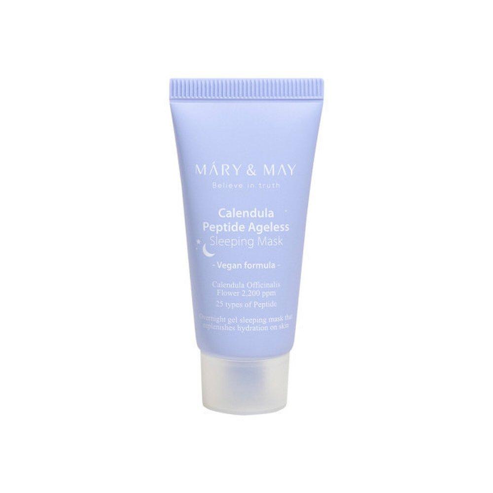 

Mary & May Vegan Calendula Peptide Ageless Sleeping Mask 30 г (тип трубки)