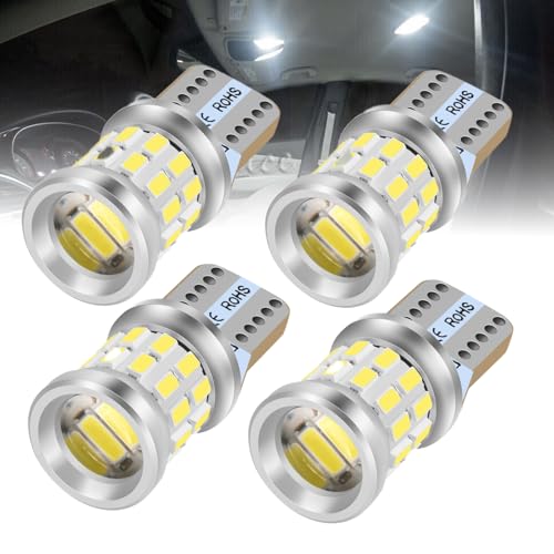 

[Встроенная фокусирующая линза] Briteye T10 LED, белый, сверхяркий, светодиодная лампа габаритного света t10, всенаправленный свет, 27 светодиодных элементов 3014SMD, W5W, светодиодная ла