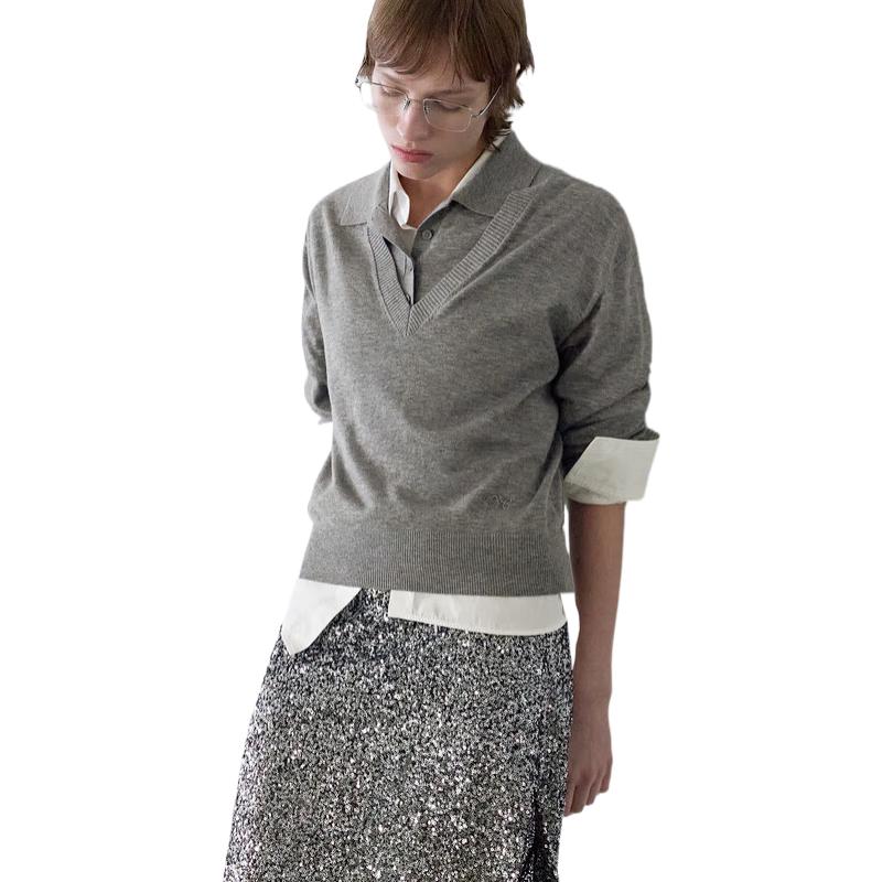 MO&Co. Women's Knitted Two-Piece Set