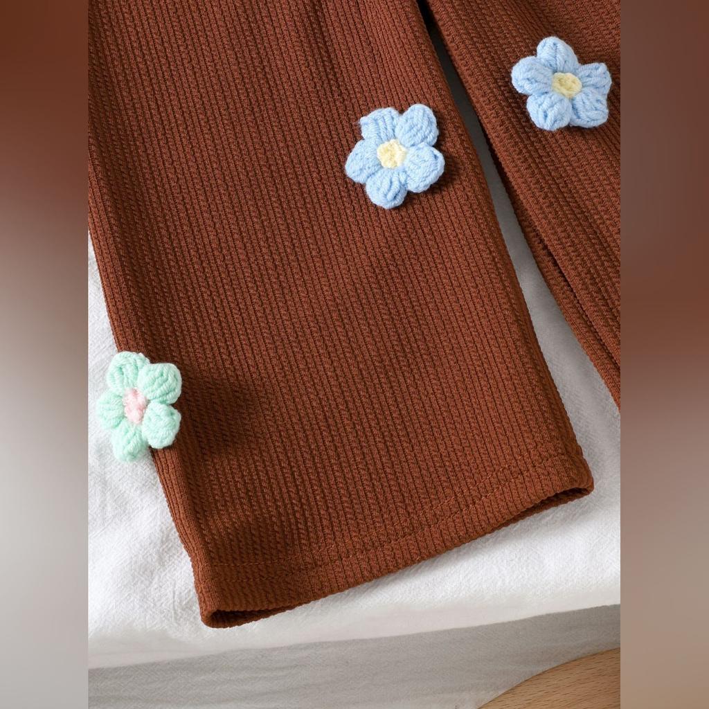 Kids Casual Long-Sleeve Set, Comfortable Daily Wear Outfits