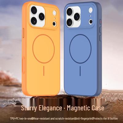 iPhone 17 Pro Max Magnetische Hülle - Apple 16 Pro Vollständige Abdeckung, Sturzsicherer Schutz für iPhone 15/14