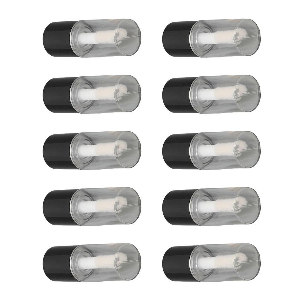 10pcs 1.5ml Lip Gloss Tube Mini Reusable Clear Empty Lip Gloss Containers for Lipstick Sample Lip Balm