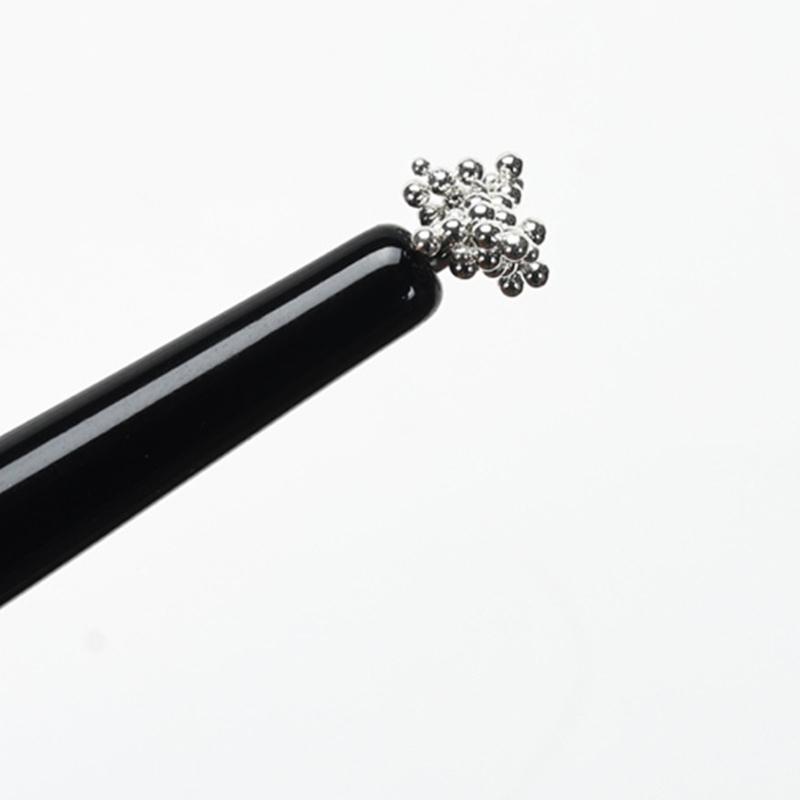 Steel Ball Magnetic Pen Nail Dotting Tool Nail Dotting Manicure Tool for Cats Eye Gel Polish Nail Art Decoration