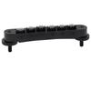 Musiclily Pro Roller Saddle Bridge, 10.4mm Pitch, ABR Tune-O-Matic Bridge for LP Les Paul Electric Guitars, Black