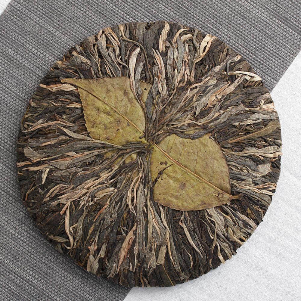 Premium Yunnan Aged Pu Er Tea Cake 400g Ripe Bazi Handmade Big Snow Mountain