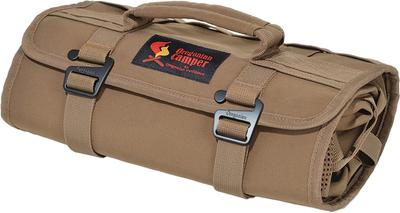 Oregonian Camper Cutlery Case Roll Wolf Brown OCB2209WB Chef's