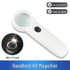 Miling 8x 37mm Dual LED Handheld Magnifying Glass