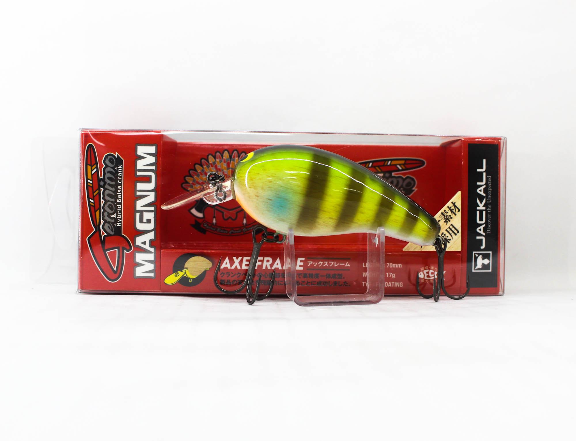 

Jackall Geronimo Magnum 70мм Плавающий Воблер Дерево Синежаберный (2652)