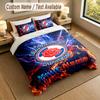 Bedding Set 1 Duvet Cover 2 Pillowcases Blackburn Rovers Football Print Soft Bed Linen Bedroom Decor