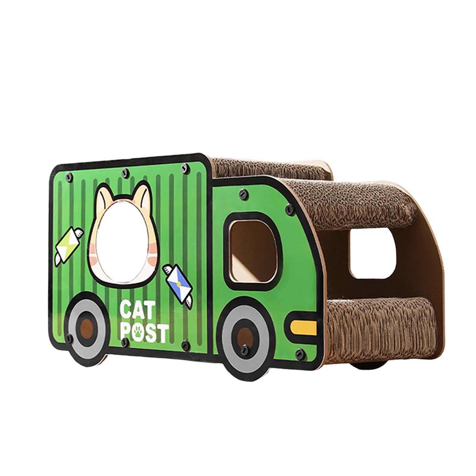 

Truck Cat House Scratching Board Cat Scratch Board for Indoor Cats Scratching Pet Supplies Pet Toy for Kitten Cat