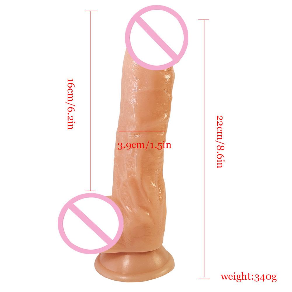 Ręczna Silikonowa Przyssawka Dildo dla Kobiet – Zabawka dla Dorosłych Urządzenie do Masturbacji