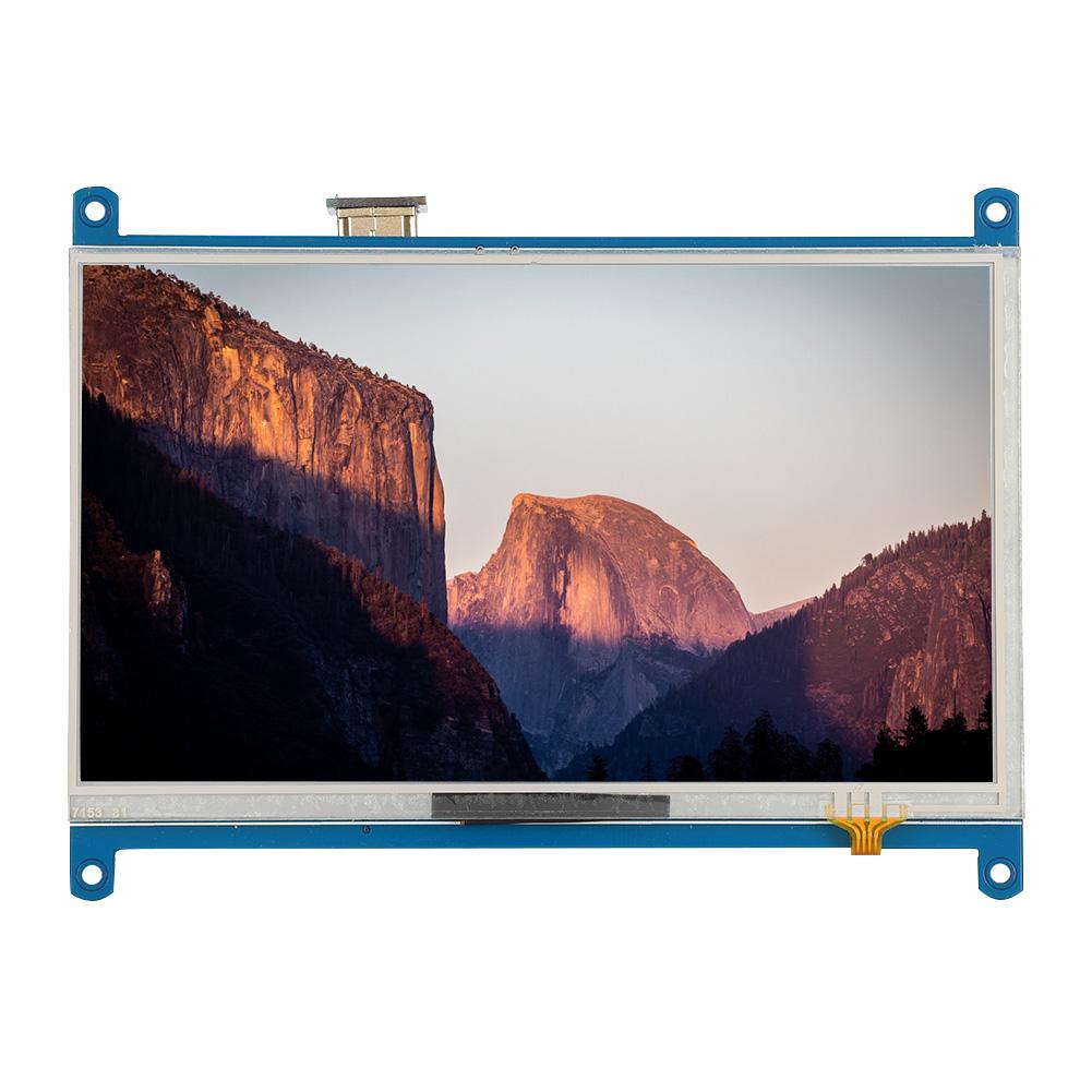 7palcový dotykový displej s rozlišením 1024x600 a podsvícením, HDMI, pro Raspberry Pi 4B