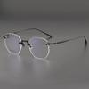 Japanese Style Pure Titanium Retro Eyeglasses Frame