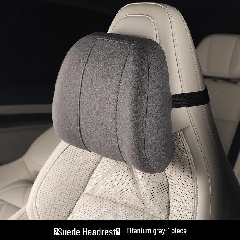 Car Seat Memory Foam Headrest & Lumbar Support Pillow