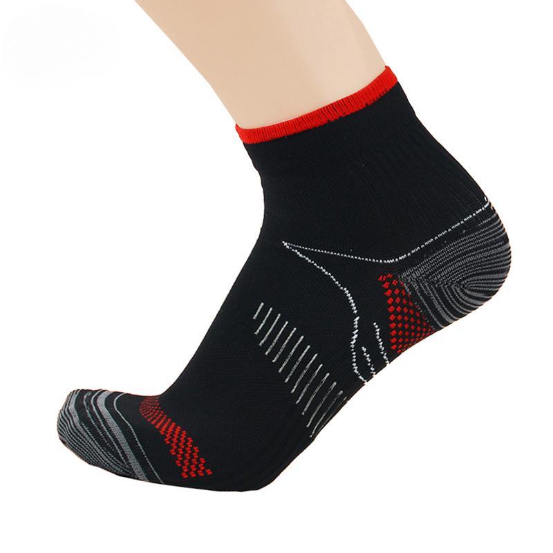 

1 пара спортивных обтягивающих носков, компрессионные носки, поддержка свода голеностопного сустава, спортивные беговые носки L/XL