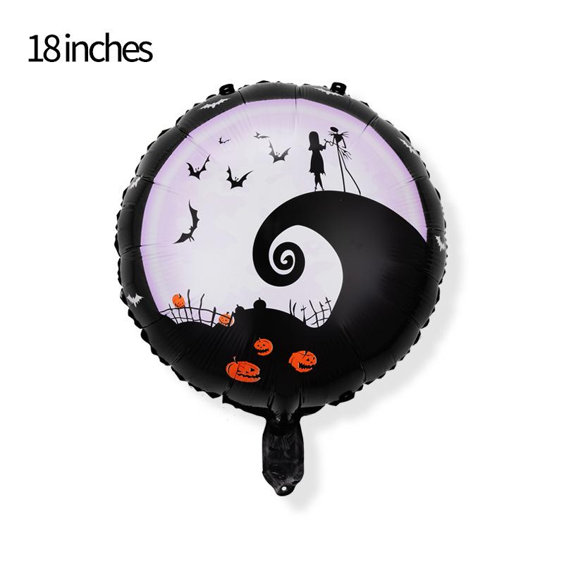 Halloween Party Aluminum Film Balloon Happy Halloween Happyhalloween Atmosphere Arrangement Alien