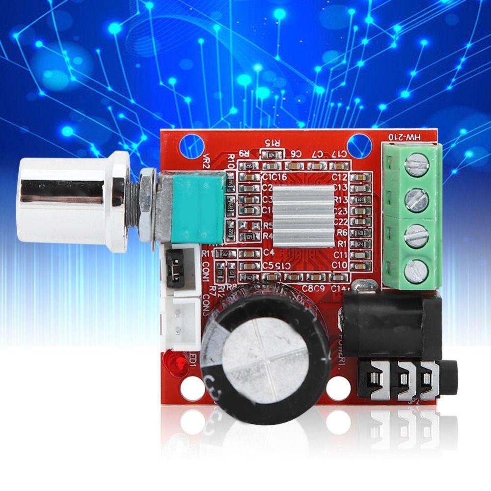 Digital Mini Amplifier Module PAM8610 Audio AMP Board Stereo Amplifier Board  All Mini Speakers