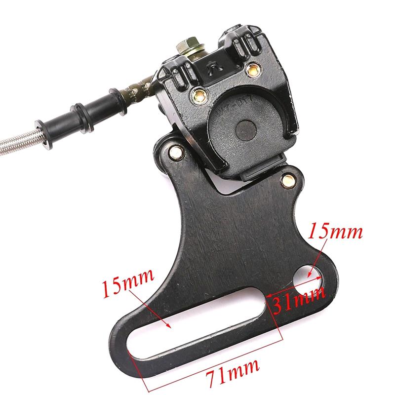 15Mm Motorcycle Rear Disc Brake Assembly Caliper Cylinder For 125Cc 140Cc Scooter Dirt Pit Bike ATV Gokart Accessories
