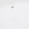 Umbro EssenTial Big Logo ShorT Sleeve T shirT Ur123crs18 whT
